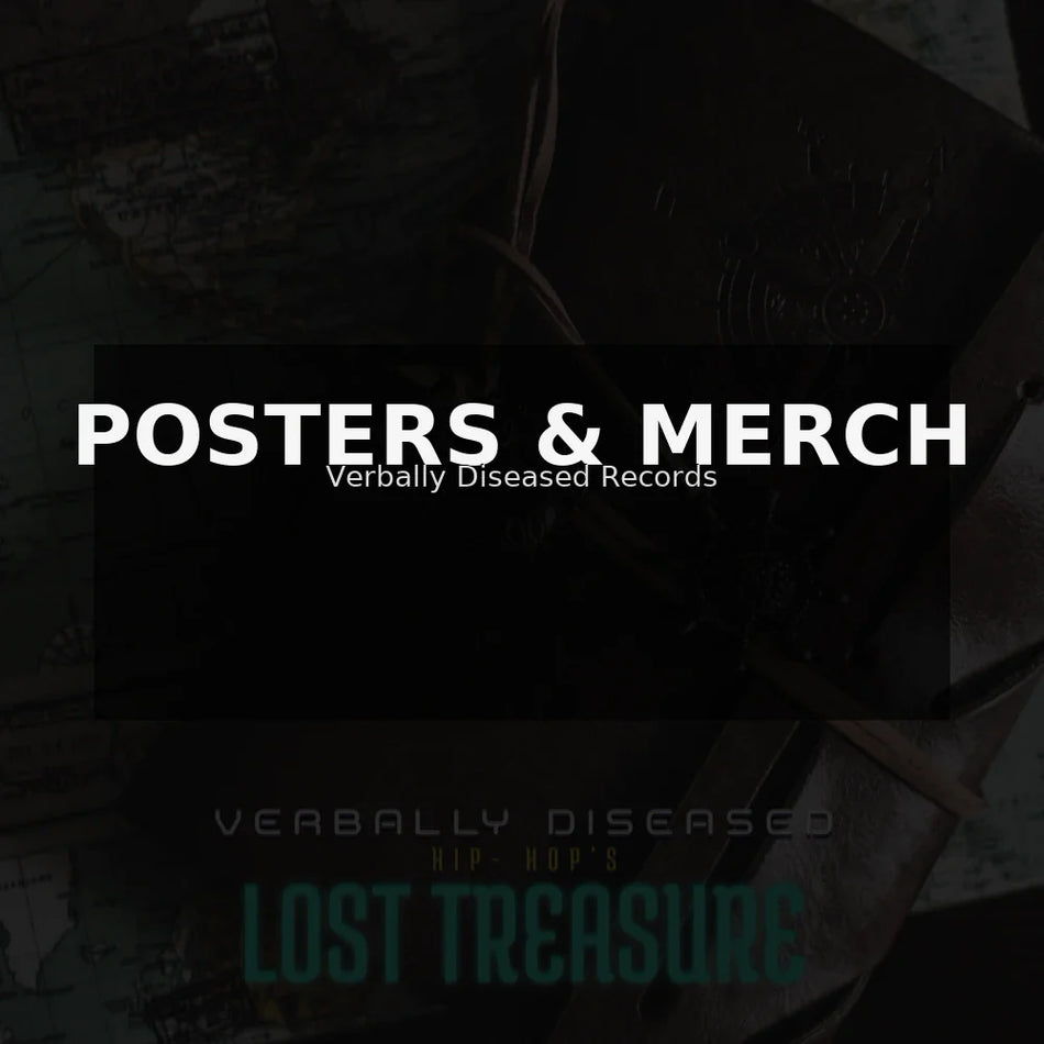 Posters & Merch — Verbally Diseased Records streetwear and poster collection