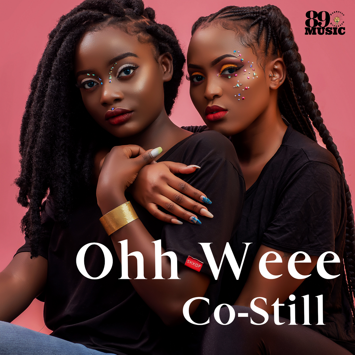 Album cover for “Ohh Weee” by Co Still — written by C. Hunter, produced by Kay-Tone (Trevor Caston). Chicago street-style hip-hop artwork with soulful tones, energetic vibe, and graffiti lettering.